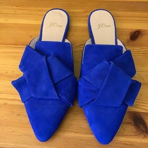 EUC J Crew slides with beautiful details